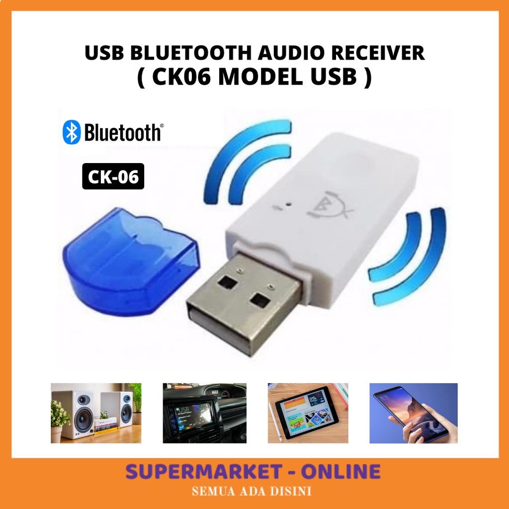 USB BLUETOOTH AUDIO MUSIC RECEIVER ADAPTER Alat Untuk Membuat Speaker Dan Speaker Tape Mobil Menjadi