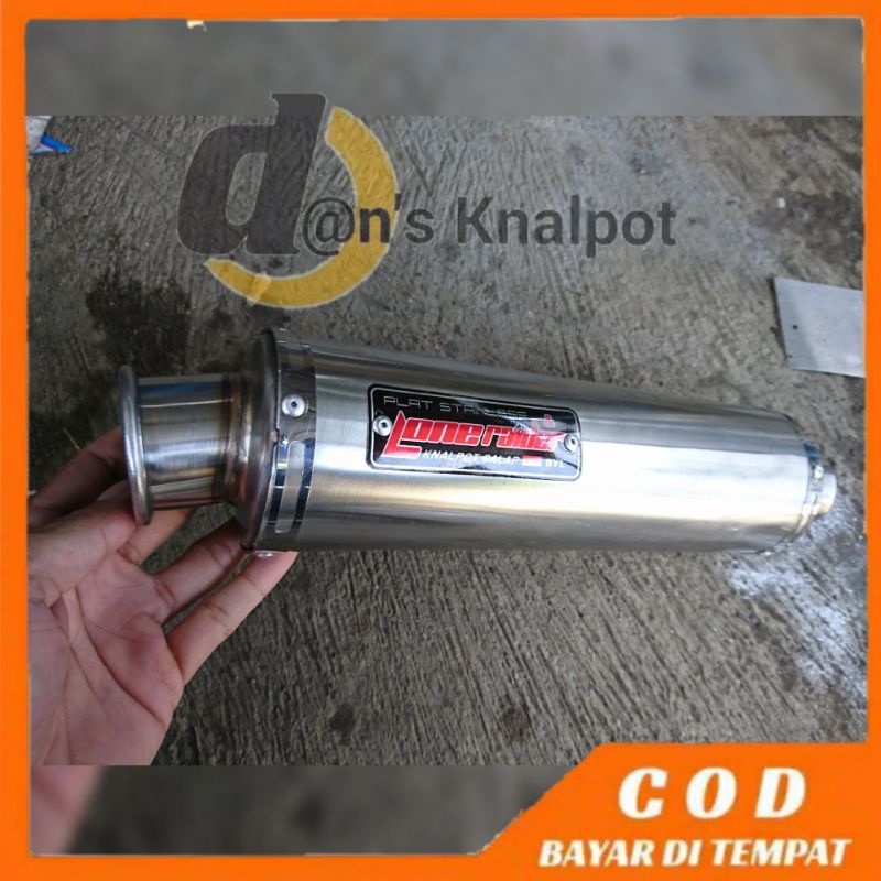 SLENCER ONLY LONE RIDER SATRIA FU INJEKSI FU KARBU VIXION SONIC JUPITER MX KNALPOT VIRAL