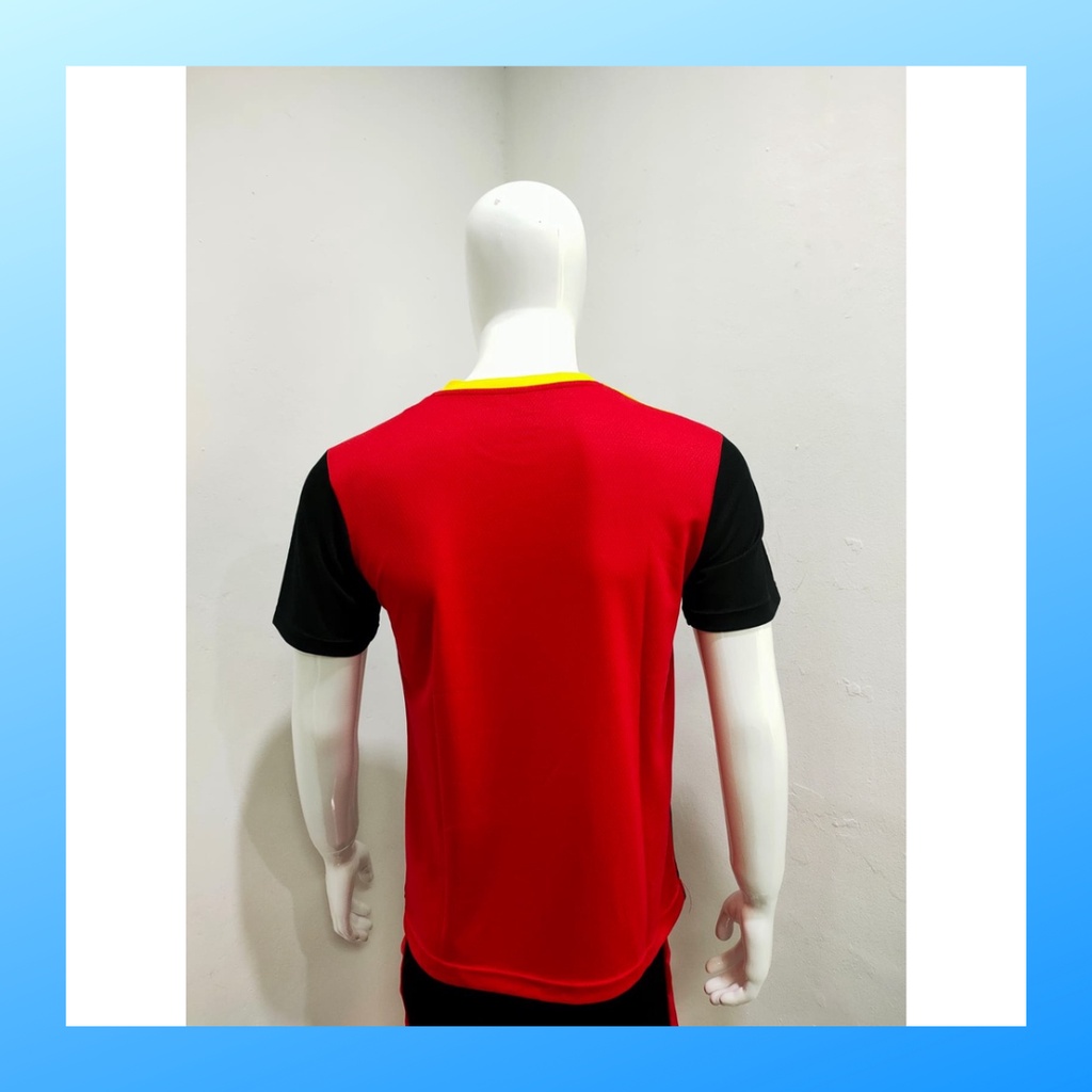 jersey volly pria kaos voli baju bola atasan wanita dewasa t-shirt outfit seragam jarsey kostum olahraga custom pakaian apparel sport jersy volley ball casual jersi suit MZ123 merah