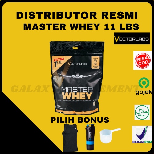 Vectorlabs Masterwhey 11lbs 11lb 11 lbs Whey Protein Concentrate isolate Vector Labs Master Whey