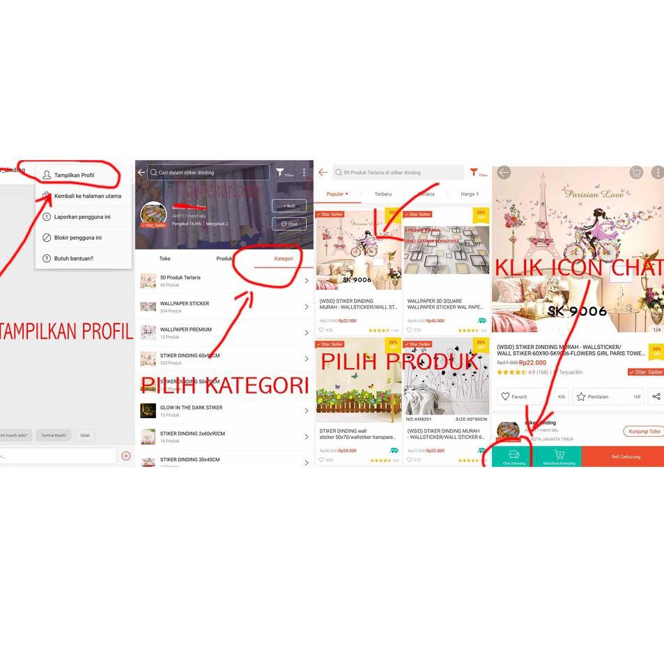 Yq Stiker Dinding Wallsticker Wall Stiker 60x90 Quotes Kata Bijak