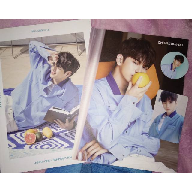 Ong Seongwu Wanna One Summer Package set