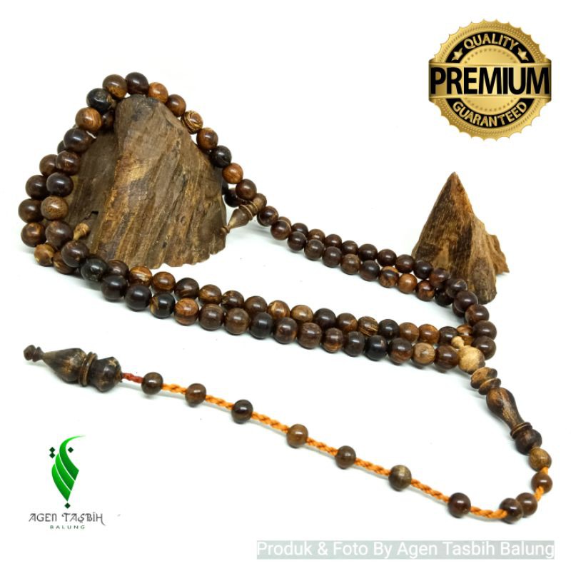 Tasbih Kayu Gaharu Wangi Size 8mm ORIGINAL!!