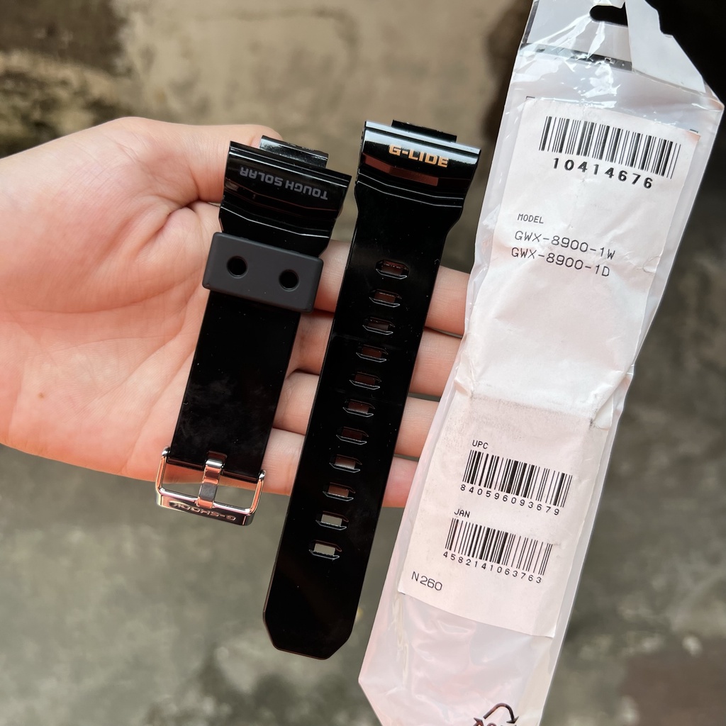 Tali jam tangan casio g-shock GWX-8900 1 original strap band GWX 8900