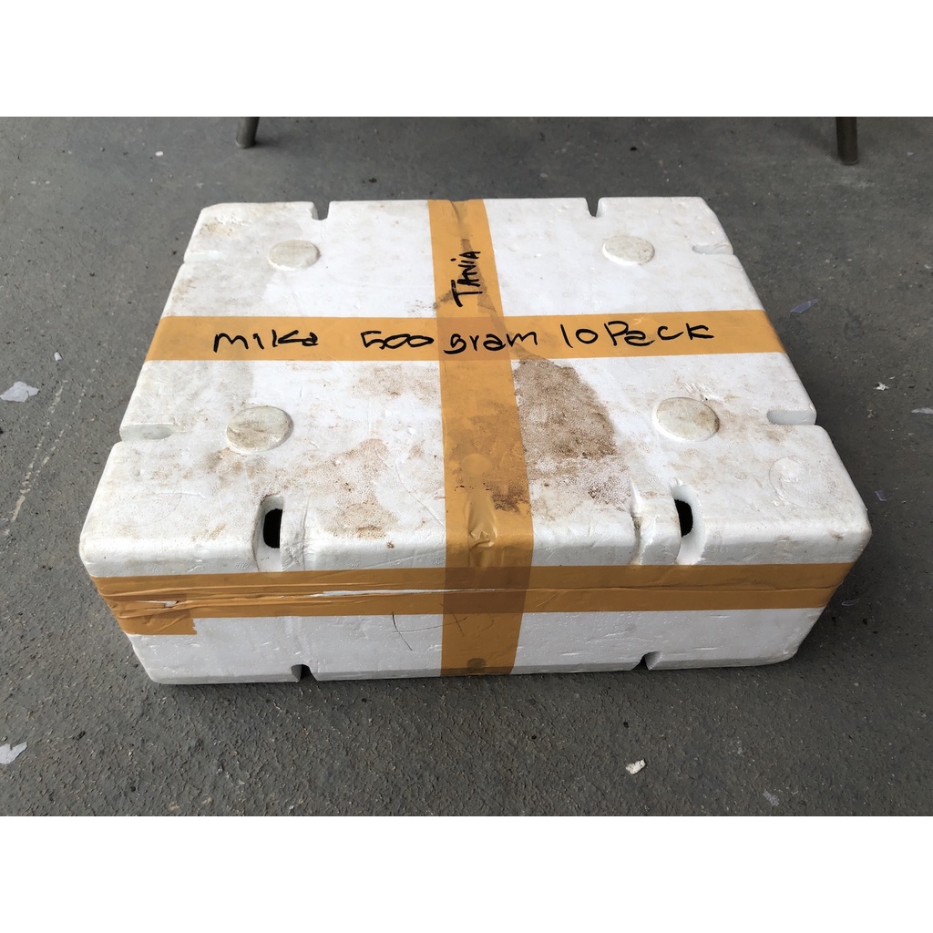 Styrofoam / Sterofoam Gabus Kotak Berongga Bekas Buah S02