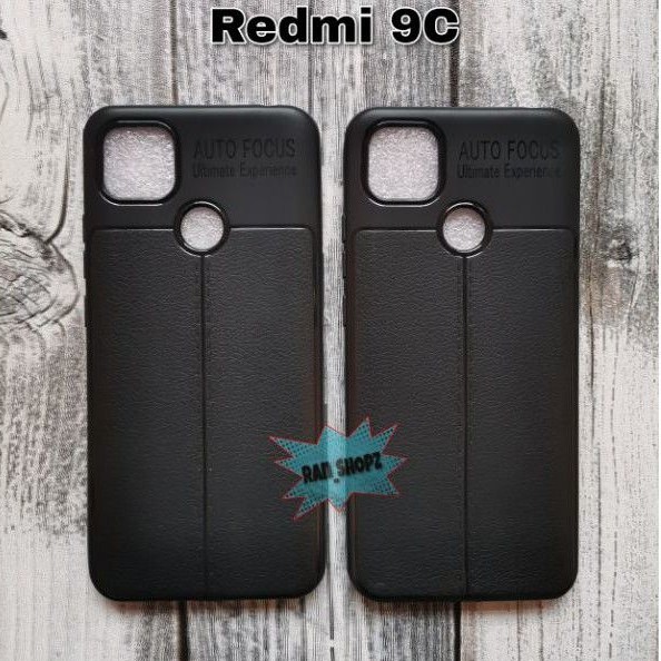 Case Leather Slim Autofocus Redmi 9C 2020 Soft Case