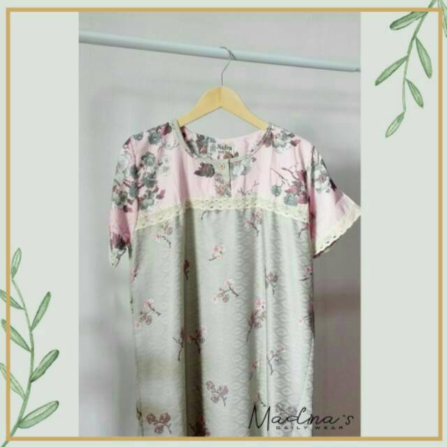 Daster Riyana Pink by Nafra Qonita Batik Pekalongan