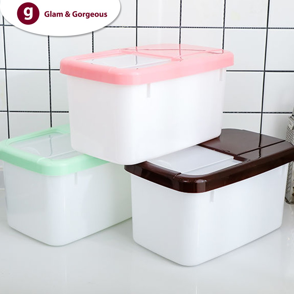 Tempat Beras Penyimpanan Makanan Rice Storage Box BB001