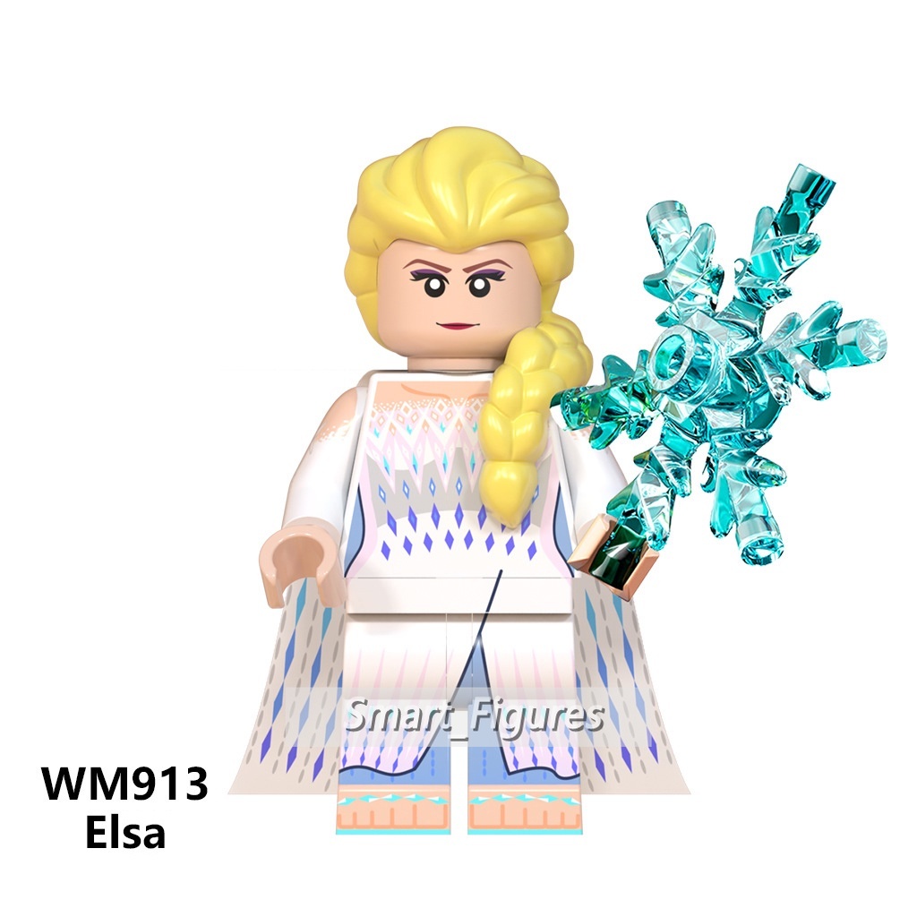 Wm6067 WM6084 Mainan Action Figure Princess Frozen Elsa Anna Fairy Tale Mini Untuk Hadiah Anak