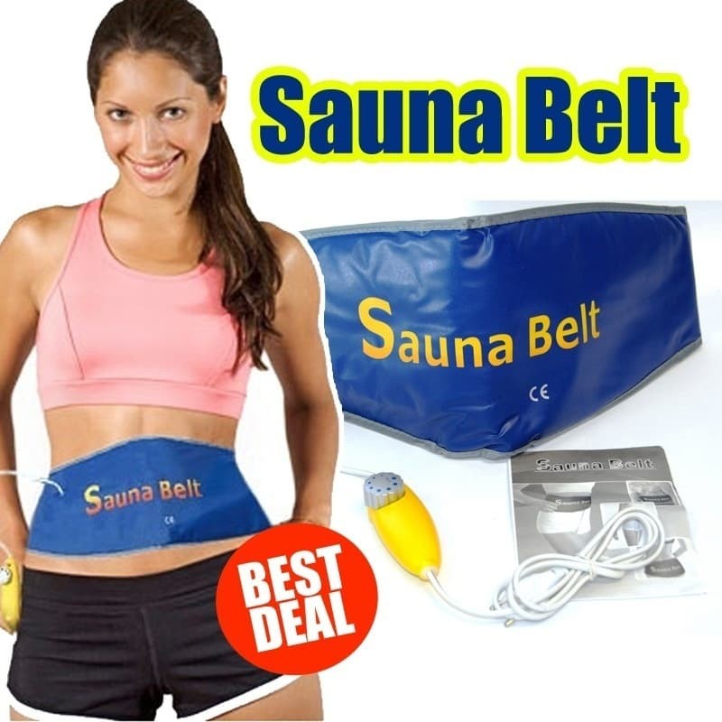 Velform Sauna Belt Sabuk Pelangsing body goals gym fitness olahraga sport wanita belly burn suite on