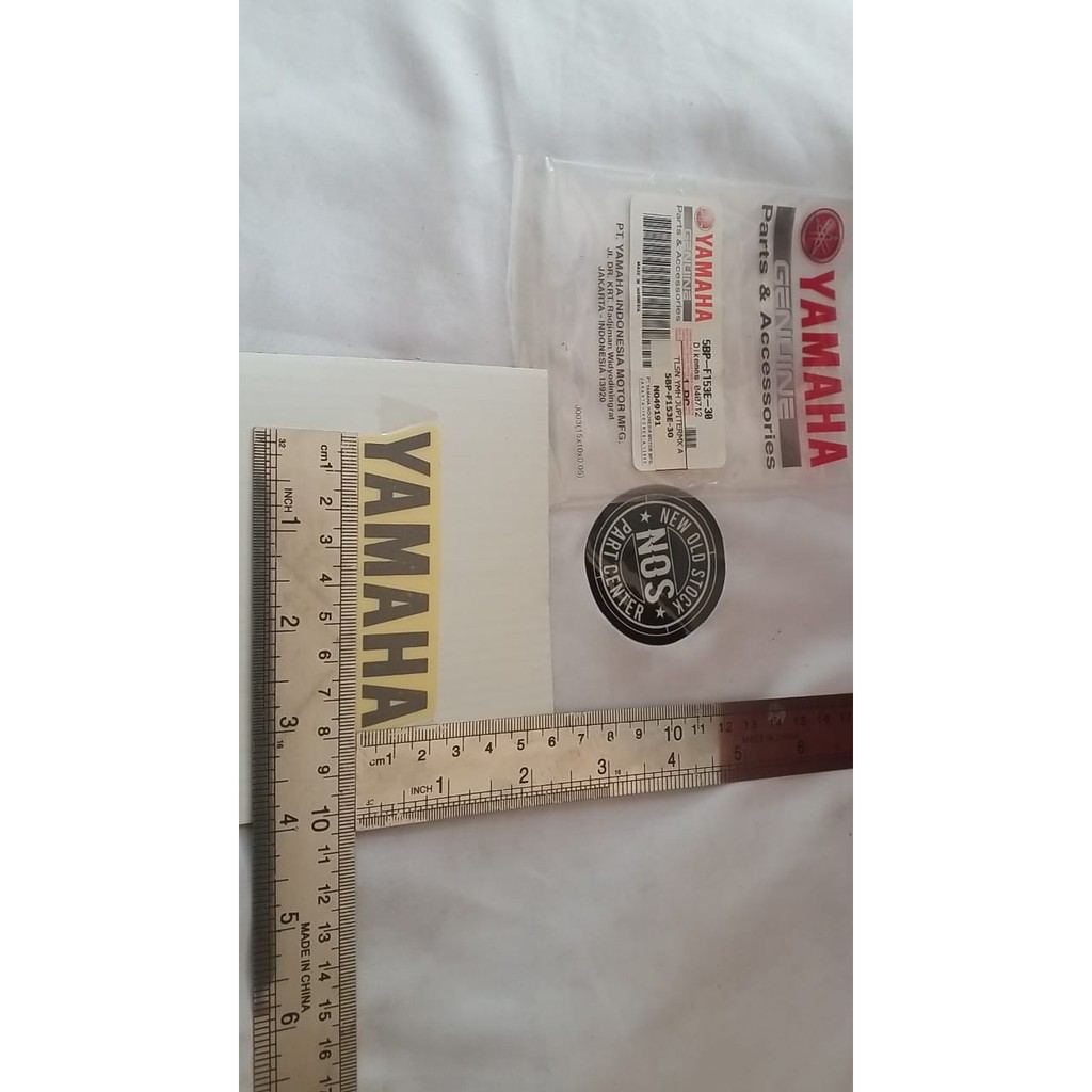 STICKER STIKER YAMAHA HITAM JUPITER VEGA MIO F1ZR 5BP-F153E-30