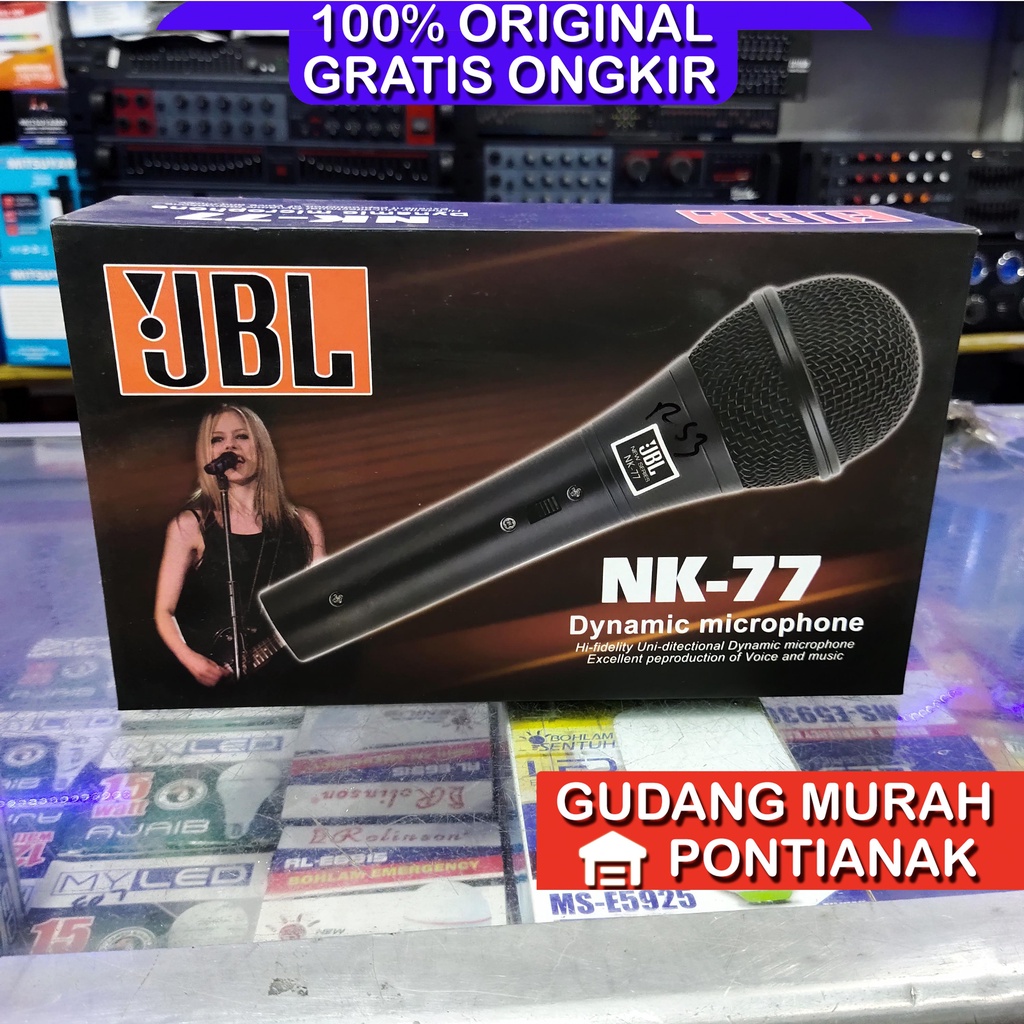 Mic JBL ORIGINAL NK77 Kualitas Bagus Jernih ASLI NK 77