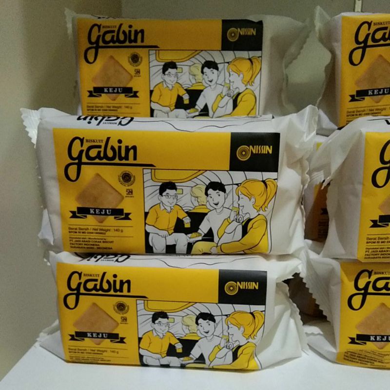 

Nissin Gabin Cheese 140 gr