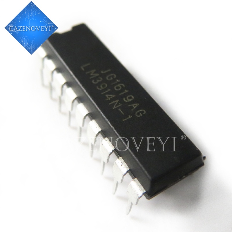 5pcs Ic Lm3914N-1 Lm3914N Lm3914 Dip-18