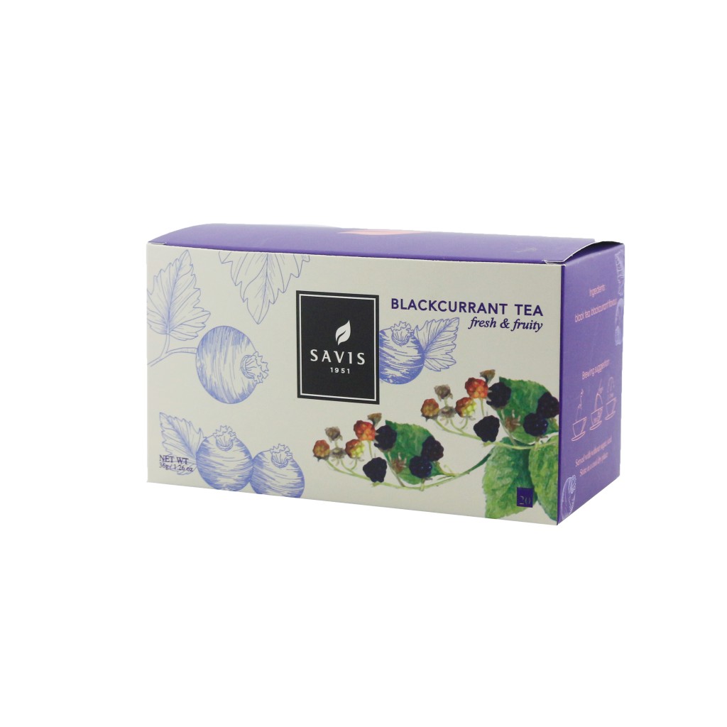 

Savis - Blackcurrant Tea Isi 20 Teabag