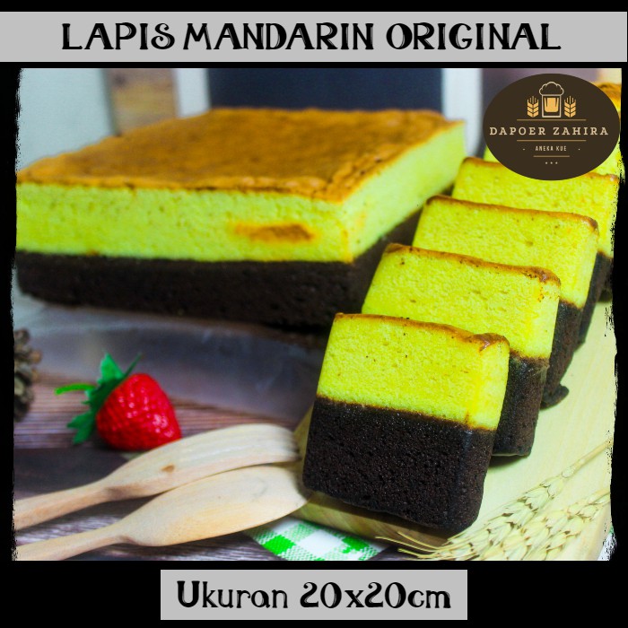 

Lapis Mandarin Premium / Kue Lapis Homemade / Oleh-Oleh Khas Daerah