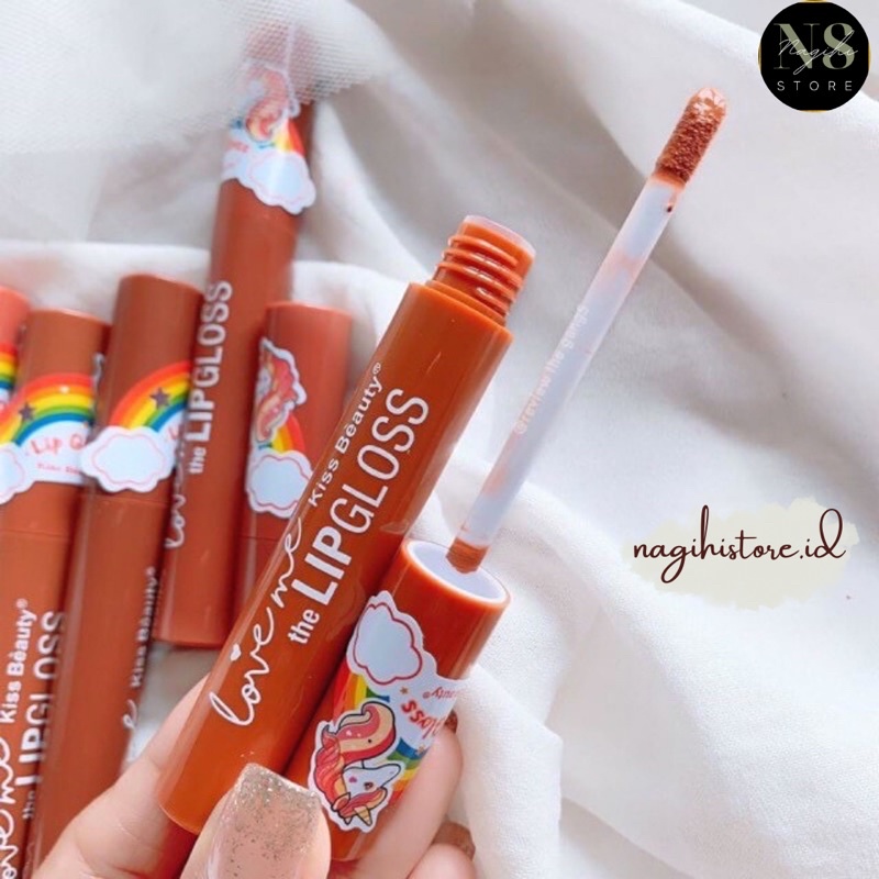 ✨NAGIHI✨ [ECER/BISA PILIH WARNA] KISS BEAUTY LOVE ME UNICORN NUDE