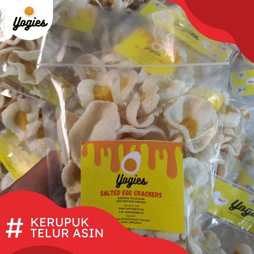 

KERUPUK TELUR ASIN MATANG - 1 BUNGKUS - UMKM KERUPUK TELUR ASIN MATANG MURAH DI CIKARANG - KERUPUK TELUR ASIN ORIGINAL - TANPA PENGAWET - SEORANG PENGUSAHA 'YOGIES' MELIRIK USAHA UMKM TELOR ASIN - GANJAR PRANOWO KUNJUNGI PABRIK KERUPUK TELUR ASIN