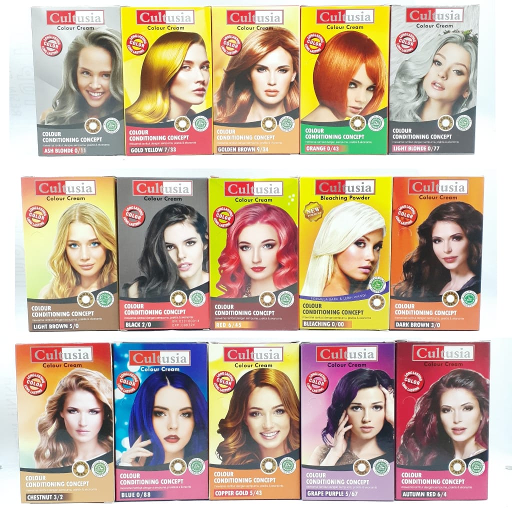 CULTUSIA COLOR CREAM CAT RAMBUT CULTUSIA