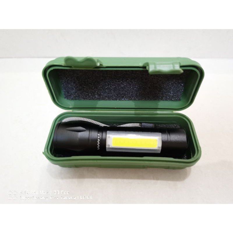 SENTER SWAT MINI LED ZOOM SUPER TERANG SENTER SWAT