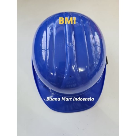 Topi Proyek SPR | Safety Helmet | Helm Kerja Biru | Topi Kerja