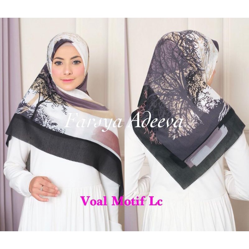 hijab koran/jilbab koran/kerudung koran/denay koran||park 1-New akar black