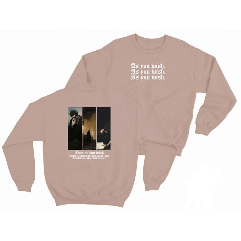 SWEATER CREWNECK PRIA WANITA (AS YOU WISH)