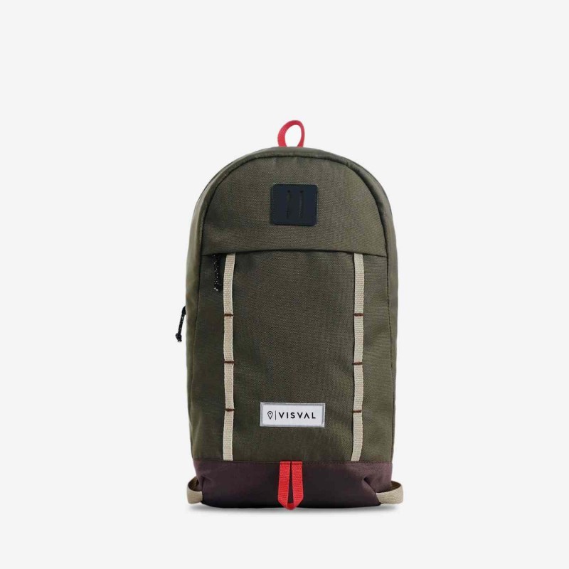 Backpack Minimalis Ridley Olive Original Tas Visval Tas Ransel 10 L