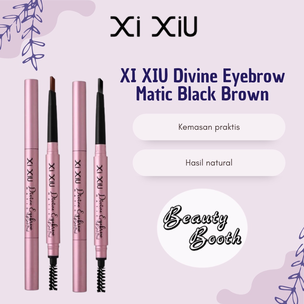 XI XIU Divine Eyebrow Matic Black Brown | XIXIU Eye Brow Matic