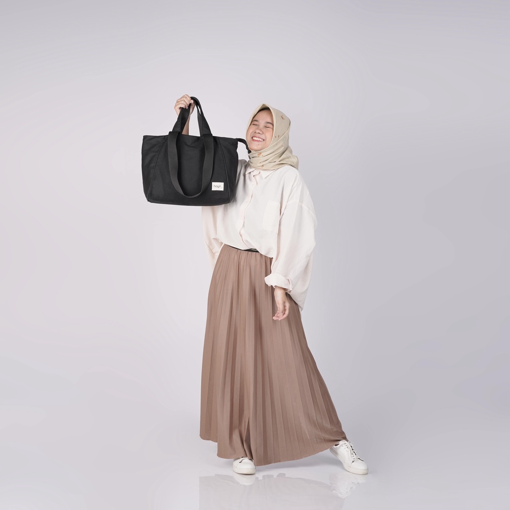 Tas Hayn - GIMHAE NUNA BAG/ Tas Laptop Tas Selempang Murah TAS KANVAS KOREAN STYLE