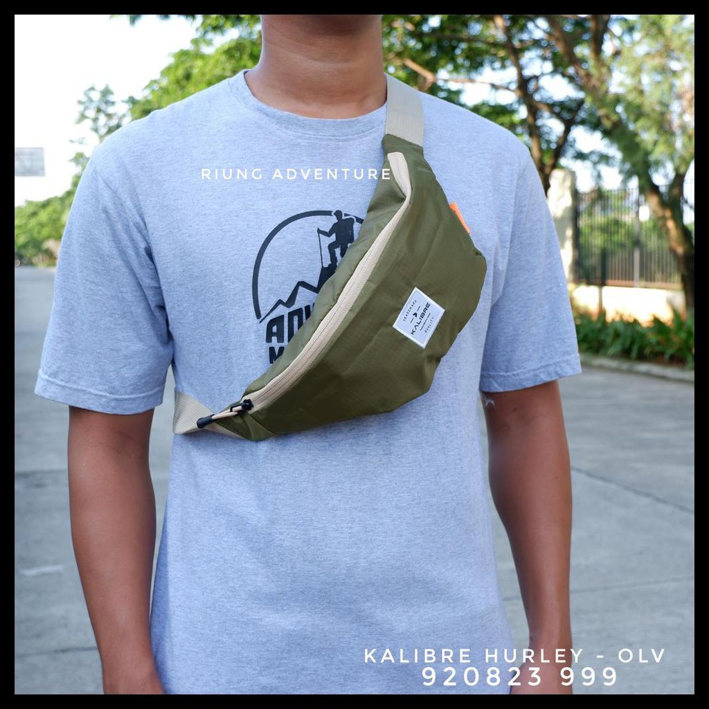 {BISA COD} Tas Selempang Pinggang Kalibre Hurley 920823 000 Original TERMURAH Kode 725