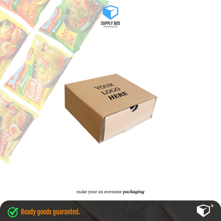 

KARDUS BOX PACKAGING PRINTING 13x13x5.5 cm | Kardus | Corrugated