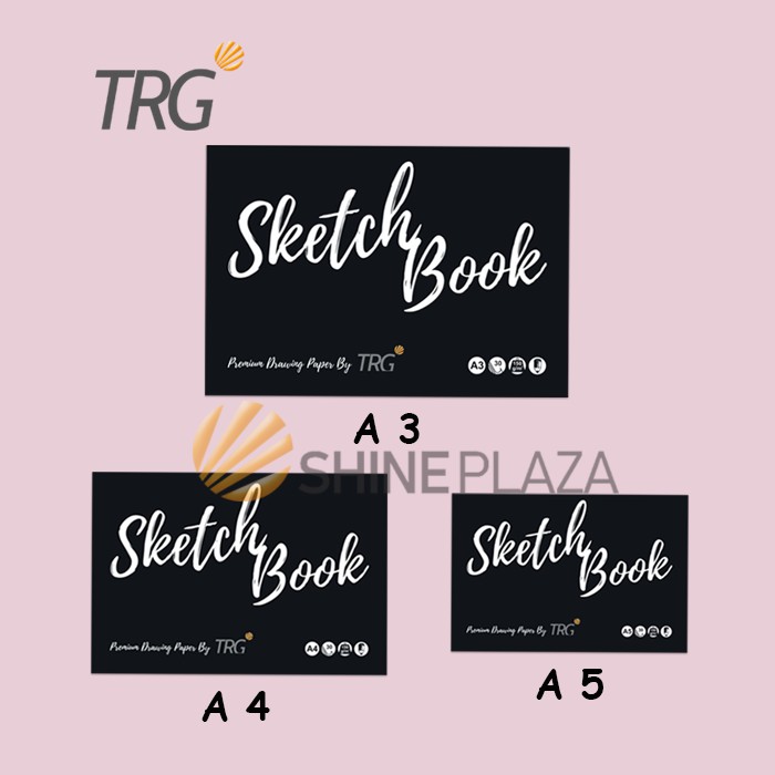 Sketchbook Sketch Book A4 150gsm TRG - Kertas Buku Gambar &amp; Sketsa TRG