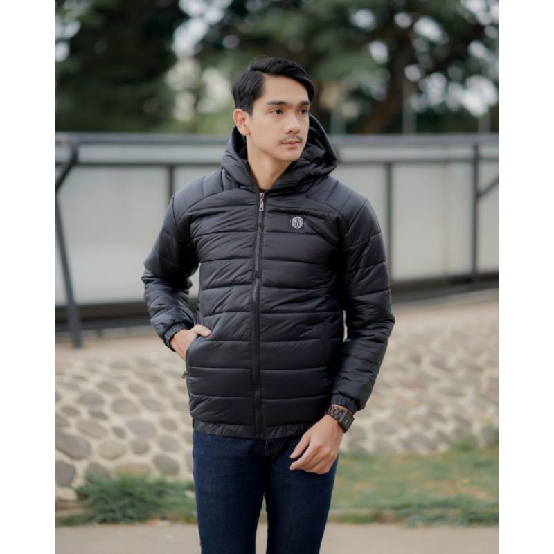 Jaket Puffer Parasut Kembung Tebal - Jaket Musim Dingin Unisex Original SALVIOHEXIA