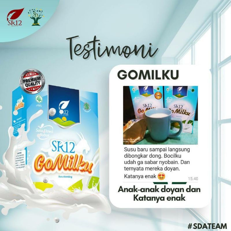 

GOMILKU SR12 SUSU ETAWA KWALITAS PREMIUM