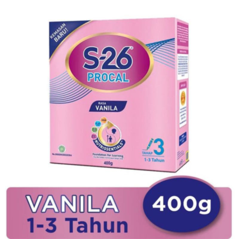 

S-26 Procal Tahap 3 Vanila 400g