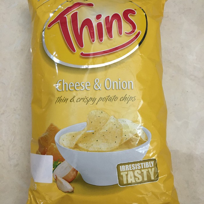 

Thins Cheese & Onion Flavor