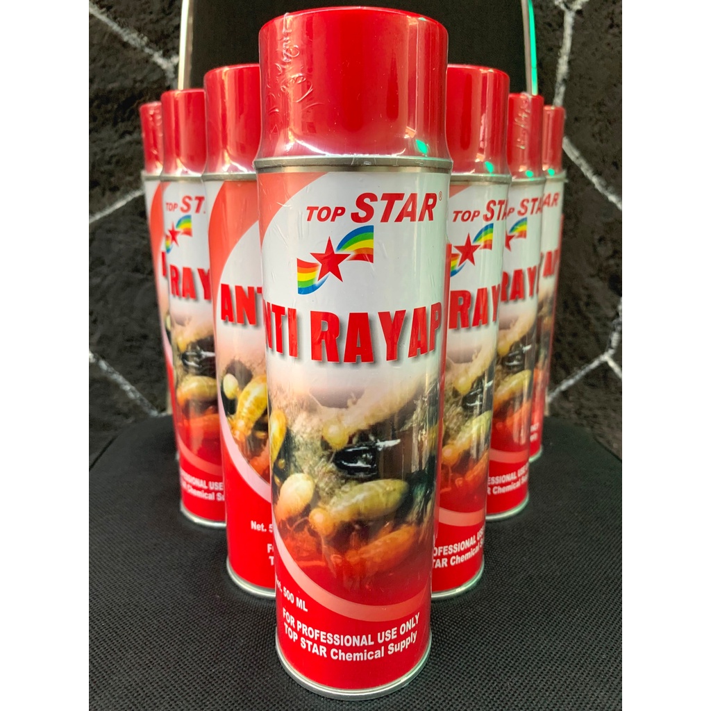 Cairan Obat Anti Rayap Spray Semprot Top Star 500ml Obat Ampuh Pembasmi Rayap Instant Original Cairan Spray Semprot Penghilang Pembasmi Rayap