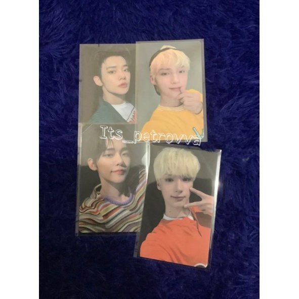 [Photocard Official] Lucky draw LD TXT TCCFOE Yeonjun Hueningkai Hyuka PWS SW Powerstation Soundwave