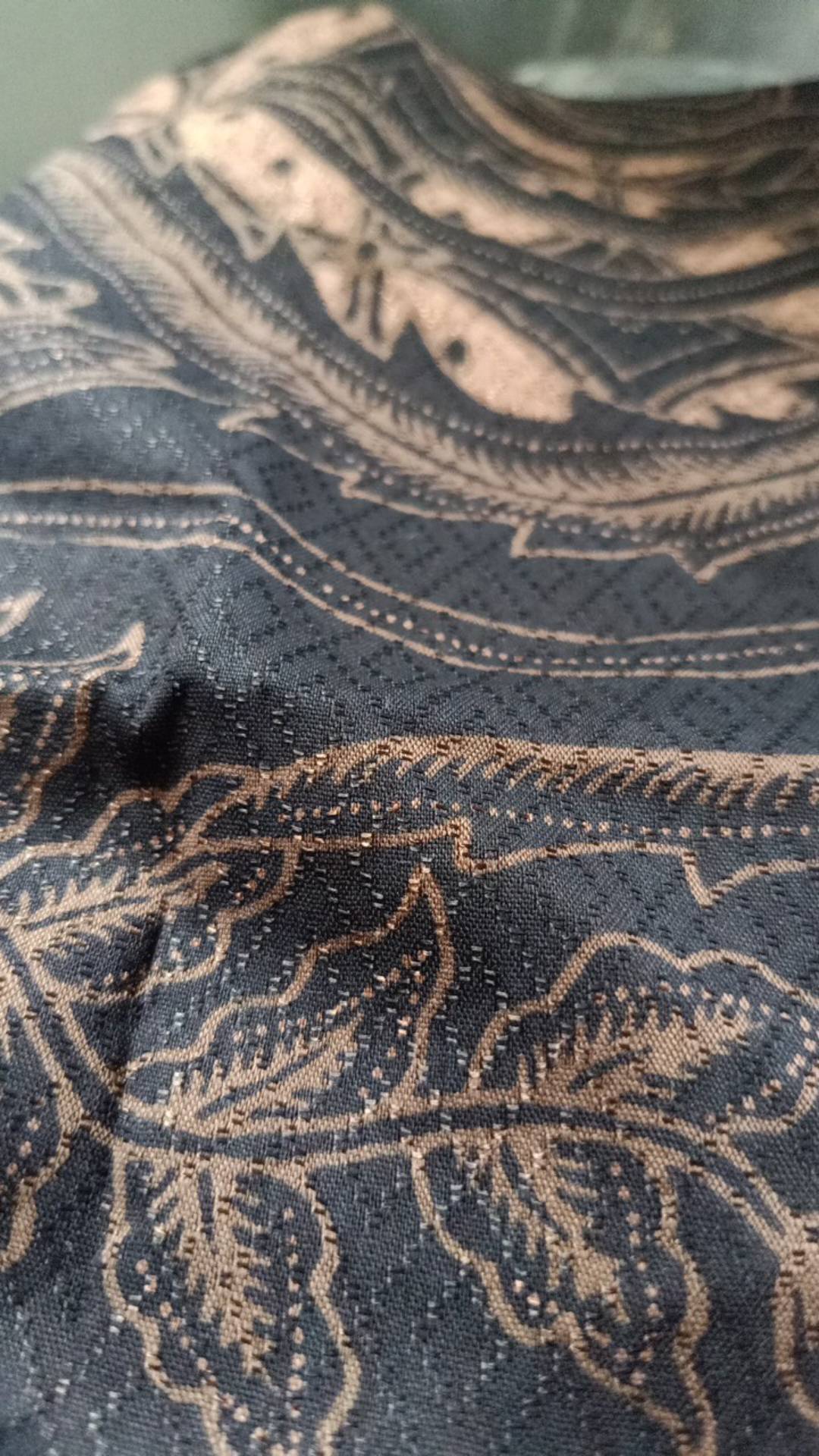 Kemeja Batik Pria Lengan Panjang Dobby Peksi