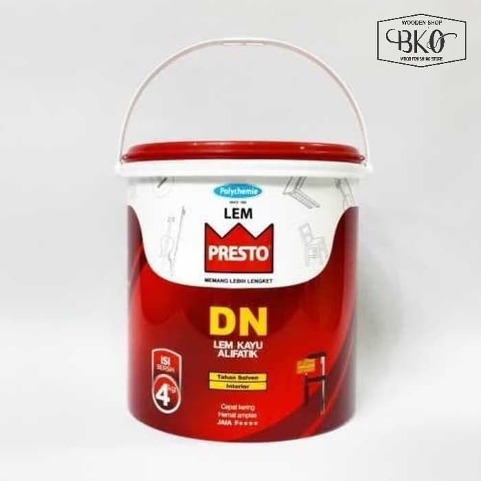 Jual Lem Kayu Presto Dn Galon 20kg Alifatik Interior | Shopee Indonesia