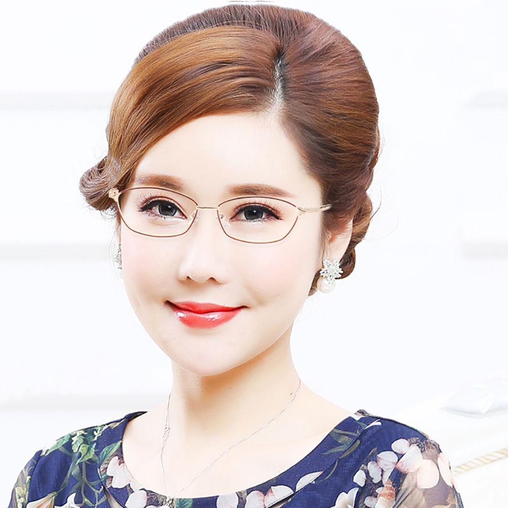 Mxbeauty Kacamata Presbyopic Kaca Mata Anti Radiasi Untuk Wanita Anti Blue Light Blocking Eyeglasses Metal Frame Pria Anti Radiasi Kaca Kacamata Baca