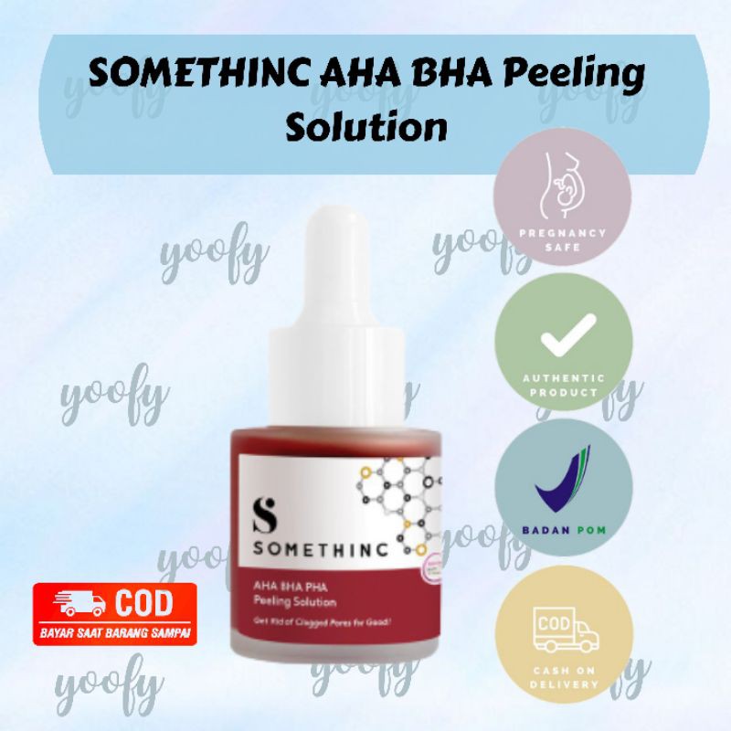 Jual SOMETHINC AHA BHA PEELING SOLUTION / SOMETHINC SERUM / SOMETHINC ...