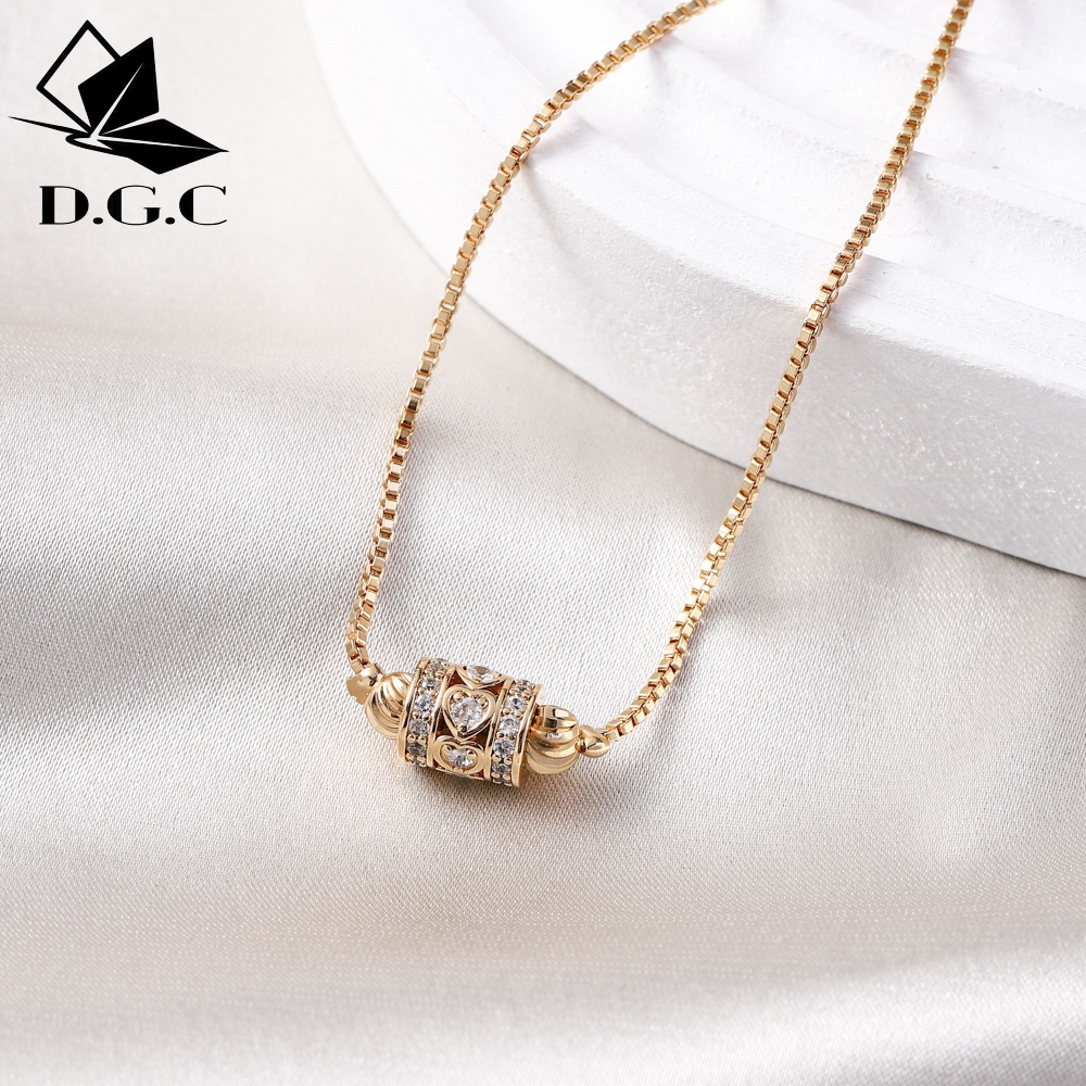 ✨D.G.C✨ COD Rose Gold Bell Gelang Wanita Titanium Stainless Steel Aksesoris Wanita D363