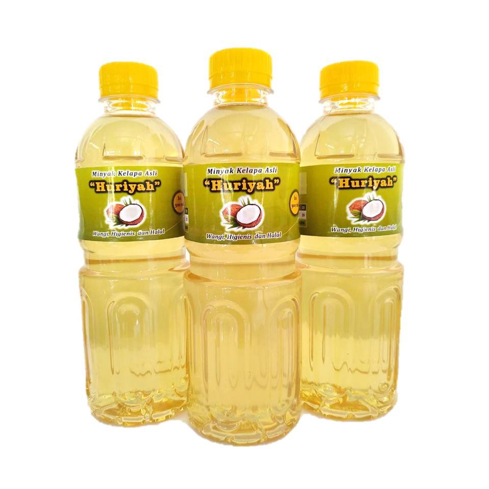 

Minyak Goreng Kelapa Asli Minyak Kelapa Klentik Original Isi 500 ML Tanpa Pengawet Merek Huriyah