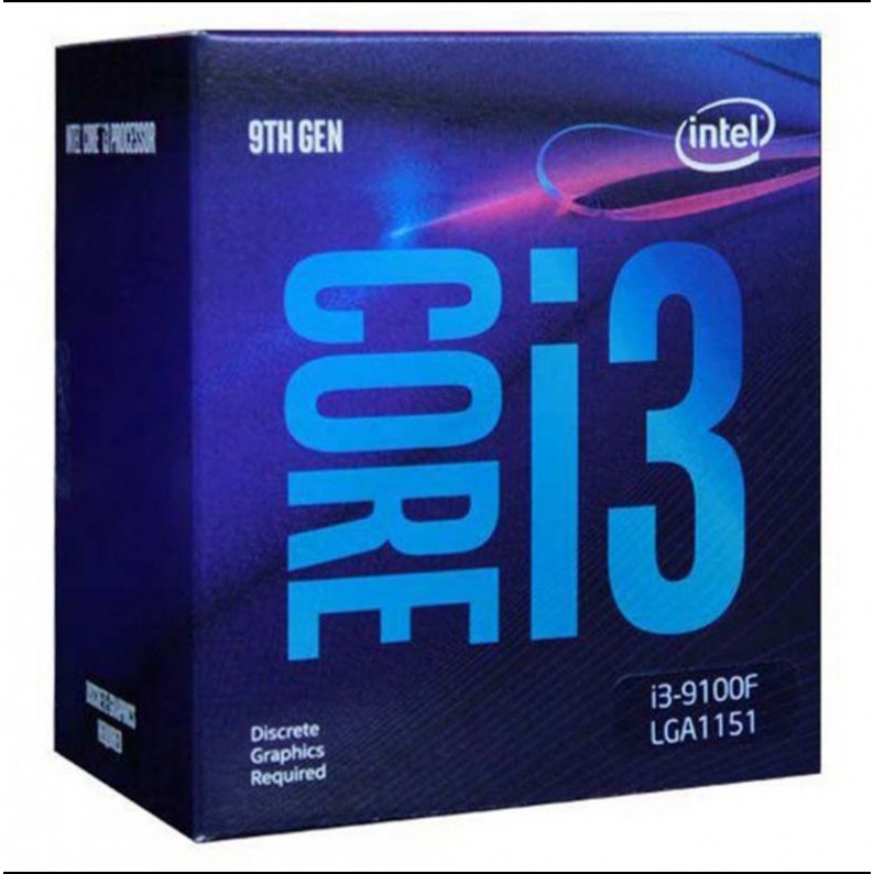 intel i3 9100f