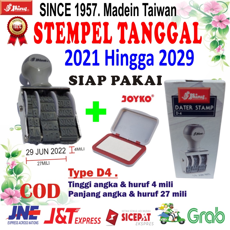 

SETEMPEL STEMPEL CAP TANGGAL BULAN TAHUN BON FAKTUR TINTA PLASTIK KEMASAN KANTOR TOKO SHINY RETURE EXPIRED DATE DAGANG SERBAGUNA