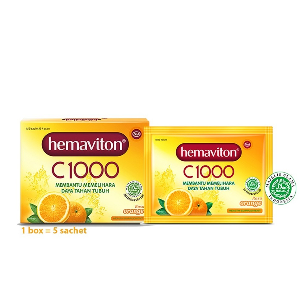 Hemaviton C1000 Serbuk Harga