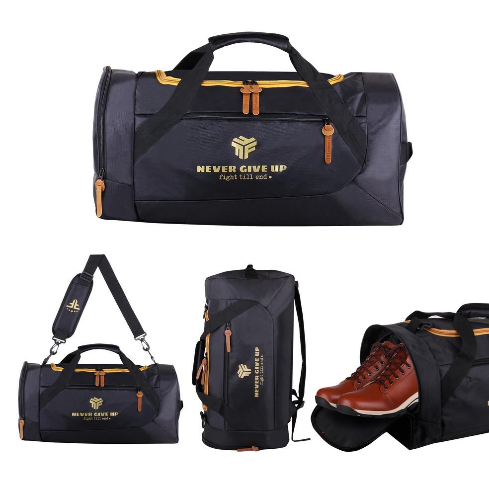 TRIPLE F DUFFLE BAG TAS TRAVEL GYM TRAVELBAG TERLARISS...,,,,,