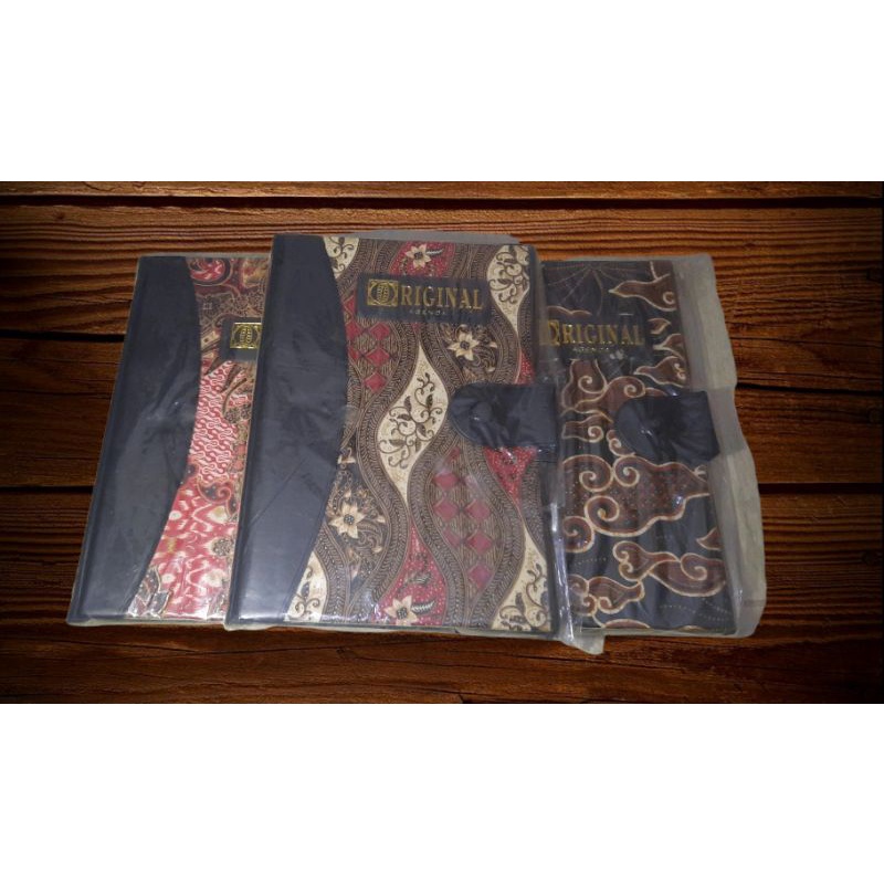 

Buku agenda/notebook kancing ORIGINAL batik